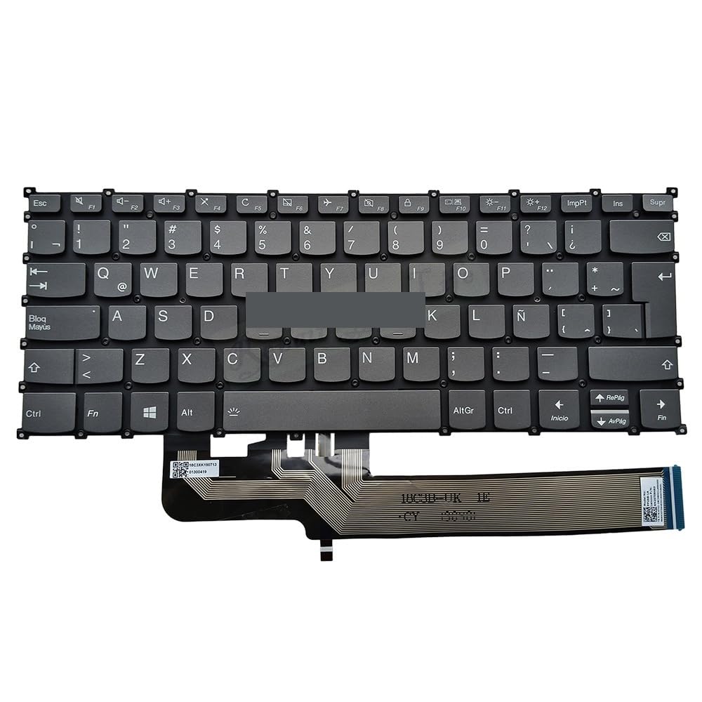 Italienische Latein-Spanische Tastatur mit Hintergrundbeleuchtung