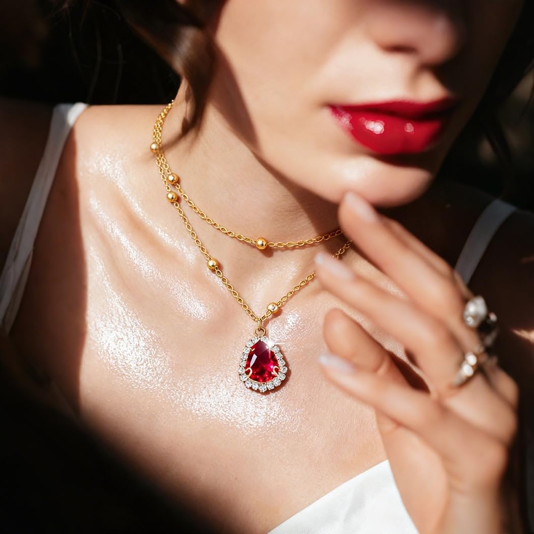 Bounzhi Gold Sexy Rhinestone Back Necklace Crystal Dropback Body Chain Y Long Chain Wedding Body Jewelry for Women and Brides - Image 2