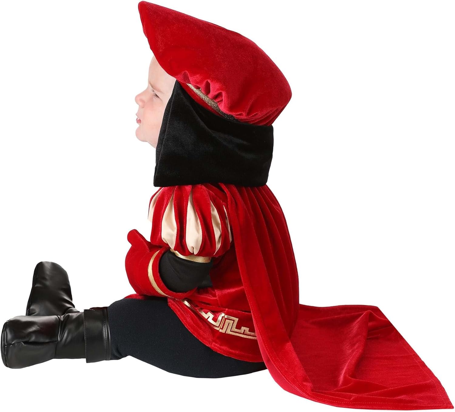 Fun Costumes Infant Lord Farquaad Costume | Officially Licensed Shrek Outfit For Babies W/Tunic, Cape, Hat, Gloves, Booties