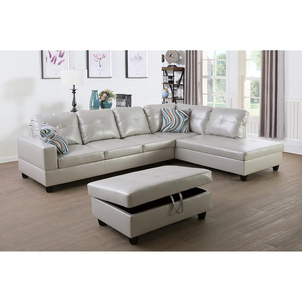29/mo Finance SIENWIEY Sectional Sofa for Living Room,L Shape Faux