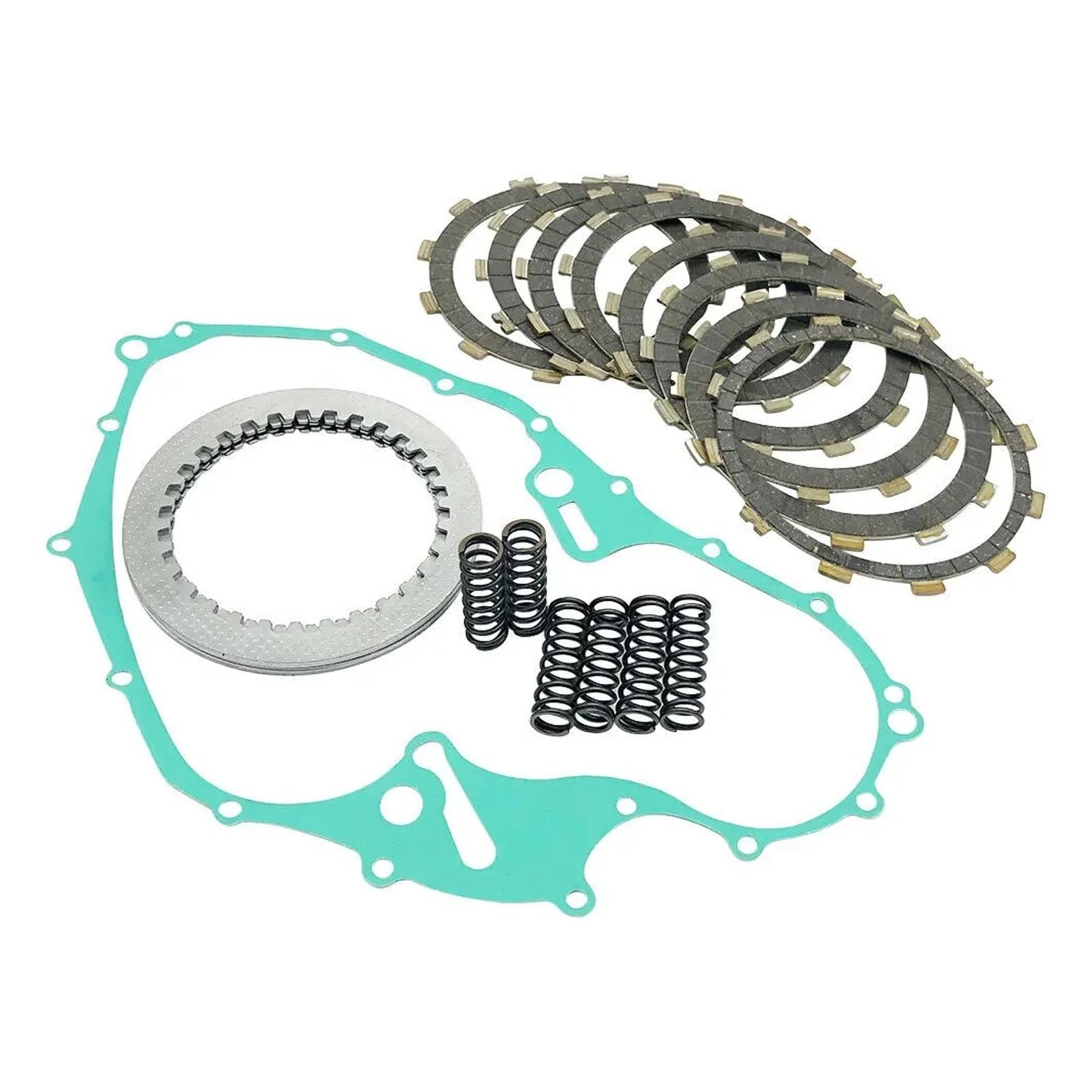 Para Raptor 700 700R YFM700R 5TA-16321-00-00 1S3-15462-00-00 4X7-16325-00 Kit De Embrague De Alta Resistencia Discos Discos Muelles Junta disco embrague