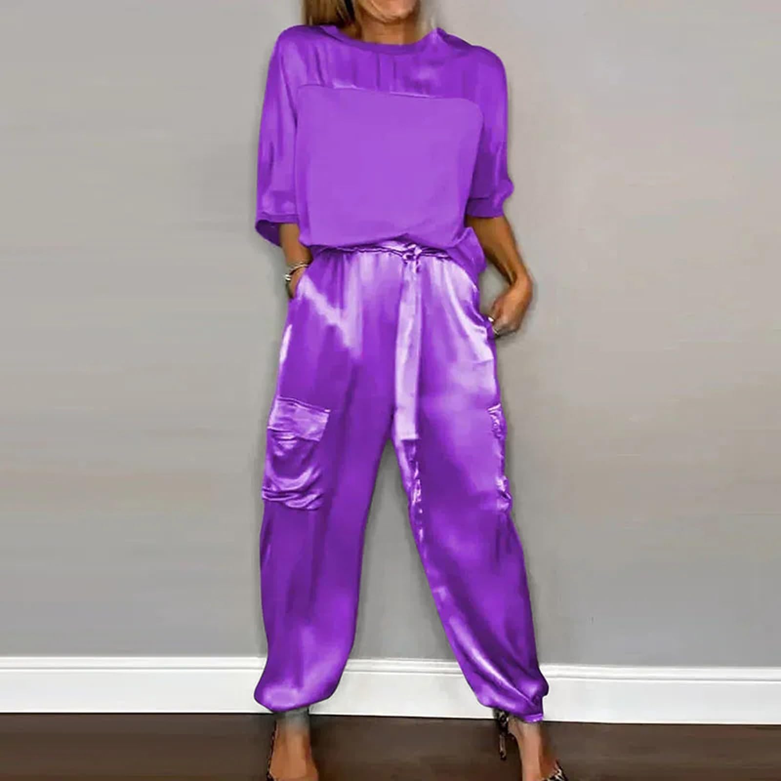 Generisch Conjunto deportivo de dos piezas para mujer, sin costuras, cintura alta, fitness, fitness, control del vientre, leggings deportivos, sujetador gimnasio, ropa de yoga, entrenamiento