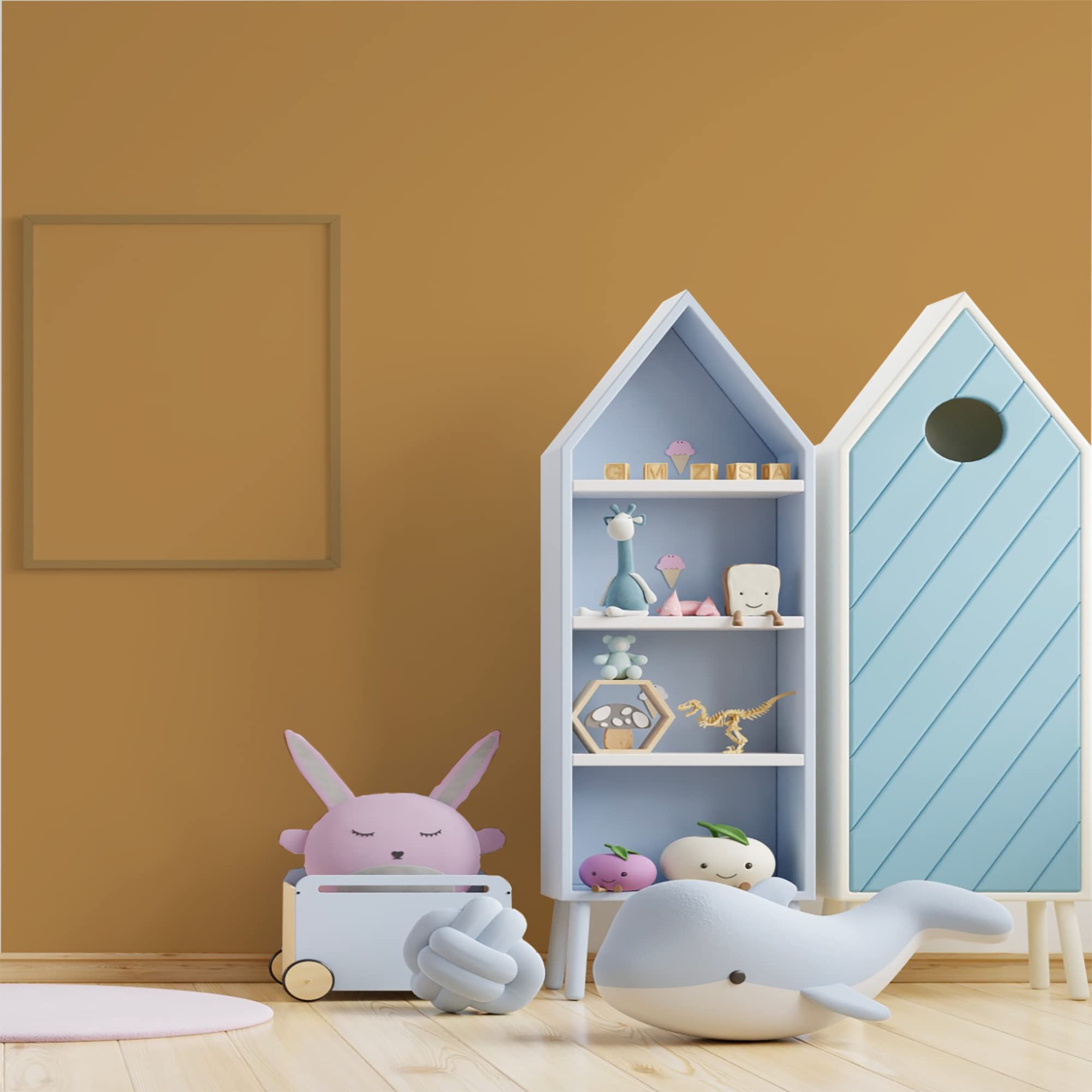 Aqua Déco - Pintura acrílica de aspecto satinado para pared, 34 colores, 750 ml, 7,5 m2