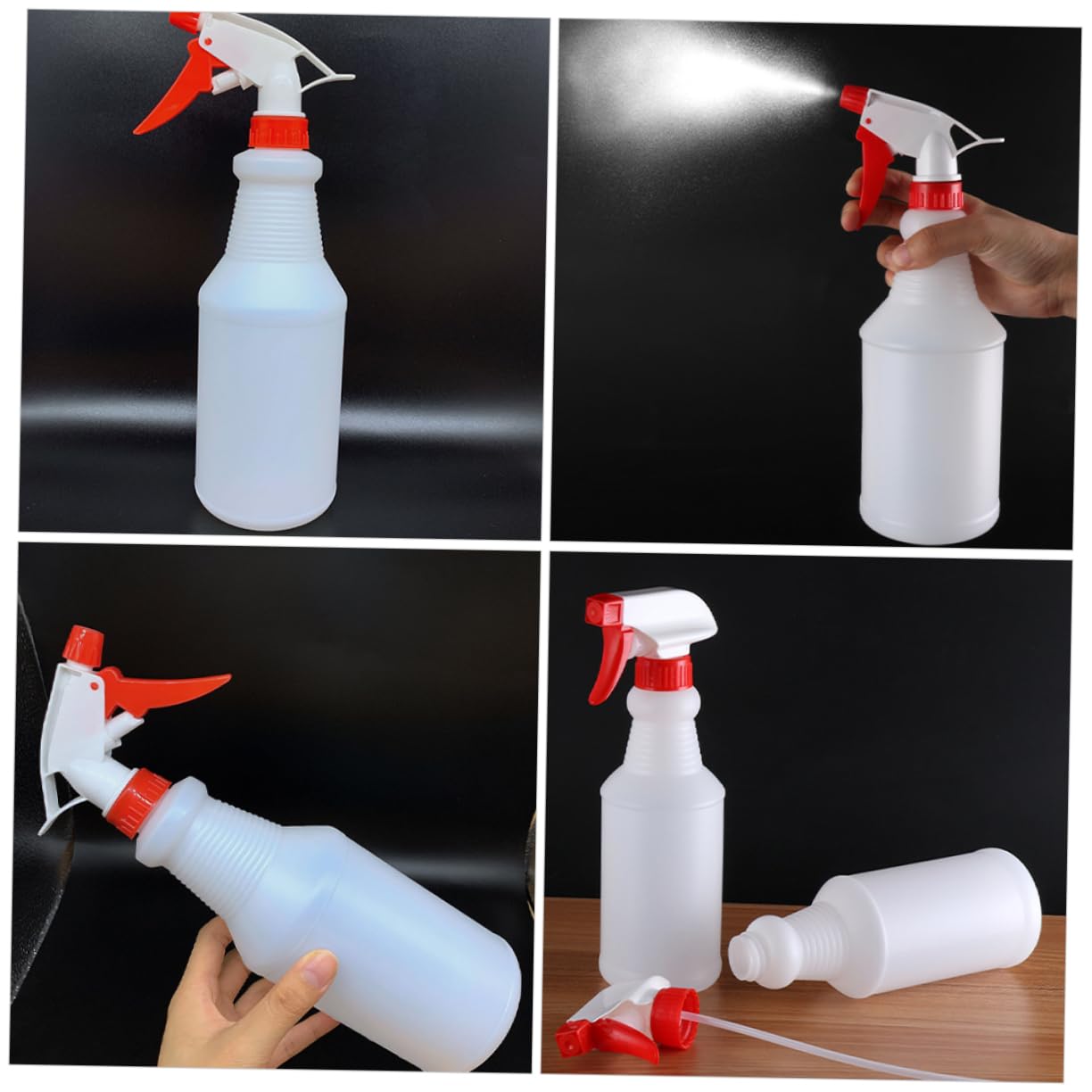 SOLUSTRE 10stücke Leere Sprühflasche Verstellbare Sprühflasche Für Pflanzenpflege Und Bewässerung Langlebiges Säure Und Laugenbeständiges Design Für Vielseitige Anwendungen