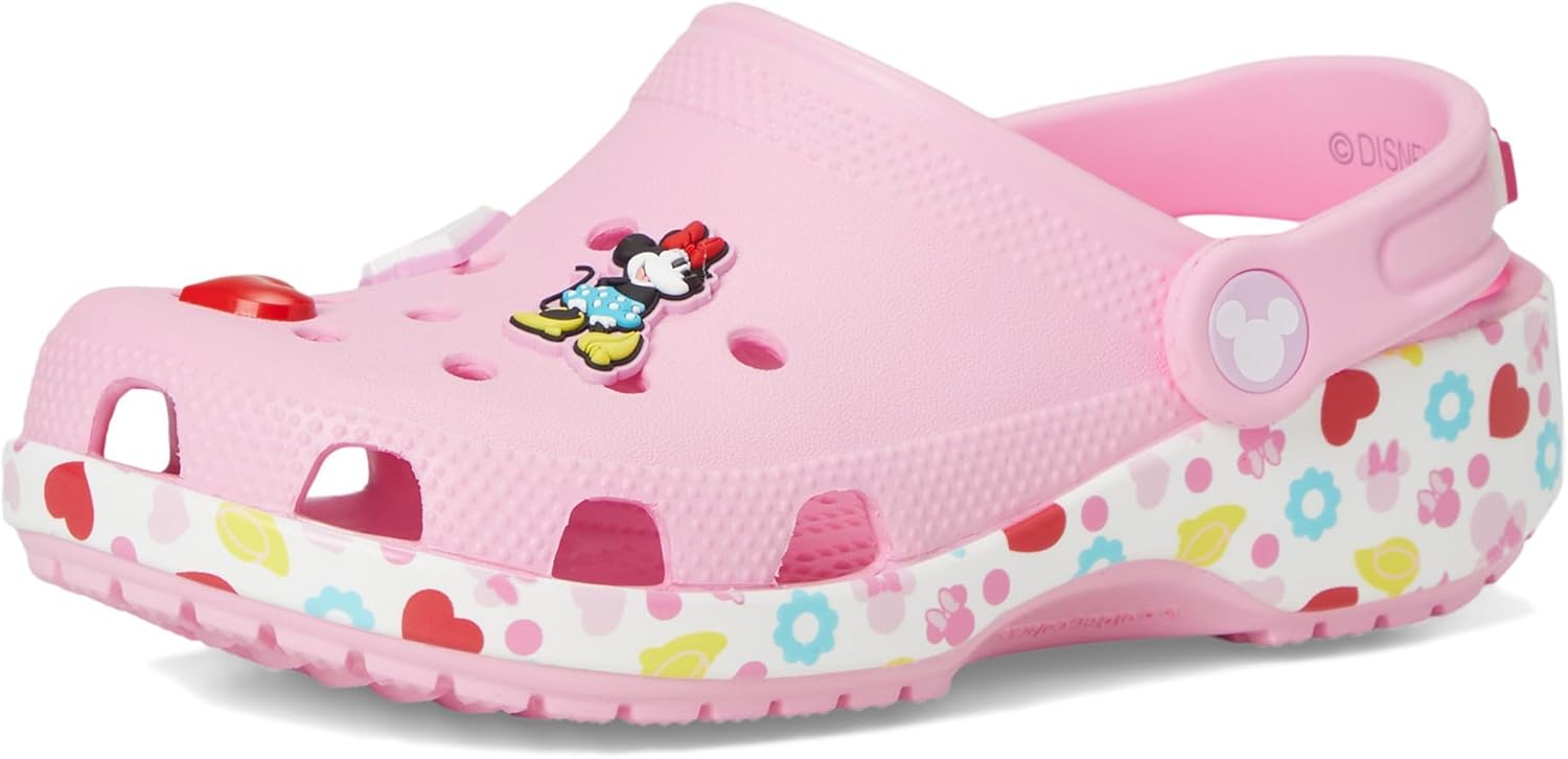 Crocs Baby-Girls Disney Mickey Minnie Mouse™ Clogs (Little Kid/Big Kid)