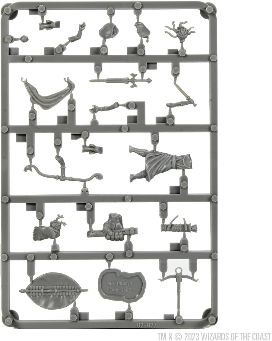 WizKids D&D Frameworks: Medusa - Unpainted and Unassembled