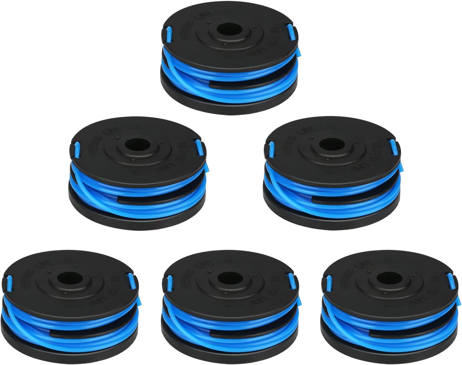 KST 120X KST 120X-06 Trimmer Spool Line 0.065" 20Ft Compatible with Kobalt 40-Volt Max KST 2040-06 KDLA 3040-03 String Trimmer Weed Eater,294703 Replacement Dual Line Spool (6 Pack)