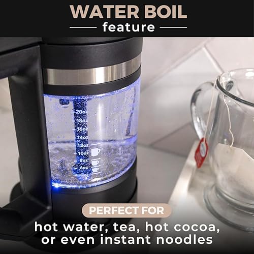 Miniatura 8 de VINCI Micro Café Cafetera de una sola porción  Compatible con Keurig K-Cups, K-Pods  Compacto, portátil  Preparación cerrada para café más caliente