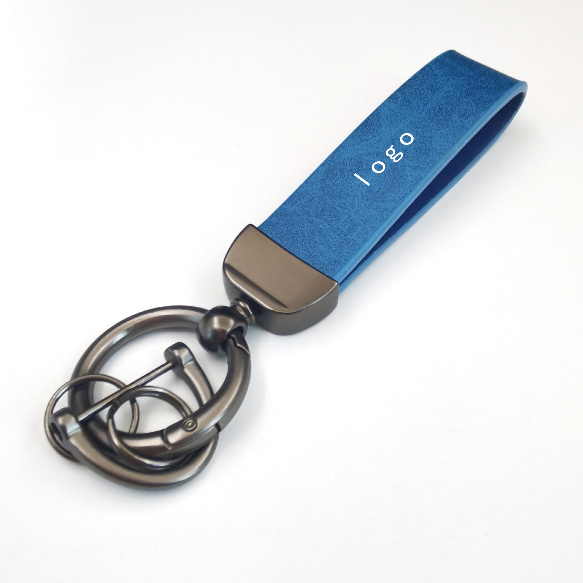 YIXINMAOYI Car Key Keyring for BMW Serie 3 Series 3er Touring E91 Wagon Estate 2005-2012, Key Fob Holder Metal Car Keychain Wristlet Keychain Business Gift Birthday,E
