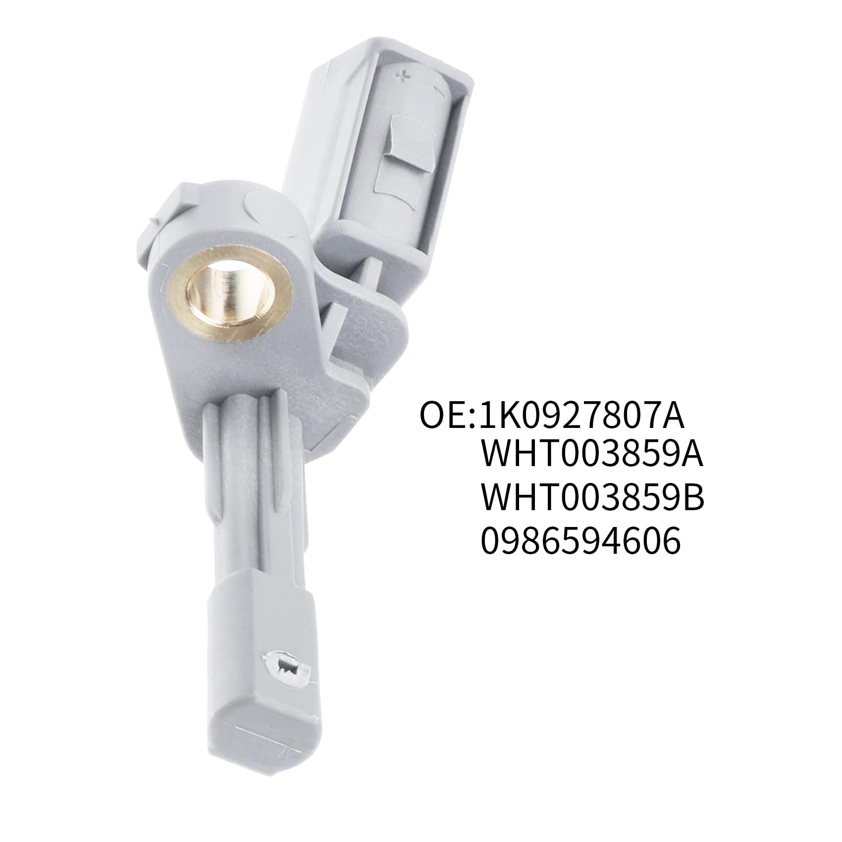 2X ABS Sensor Hinten Links und Rechts für Q3 8UB 8UG Golf VI Passat CC E-O-S Scirocco Magotan Touran Tiguan 1K0927807A WHT003859A 2003-Heute