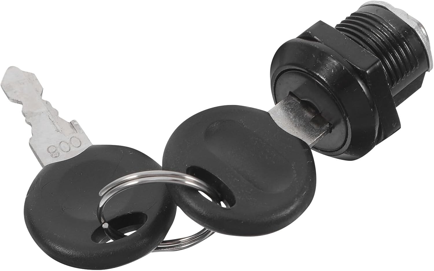 Black Cabinet Cam Lock Set with Hook and Thumb Lock for Rv Office Home Storage Replacement