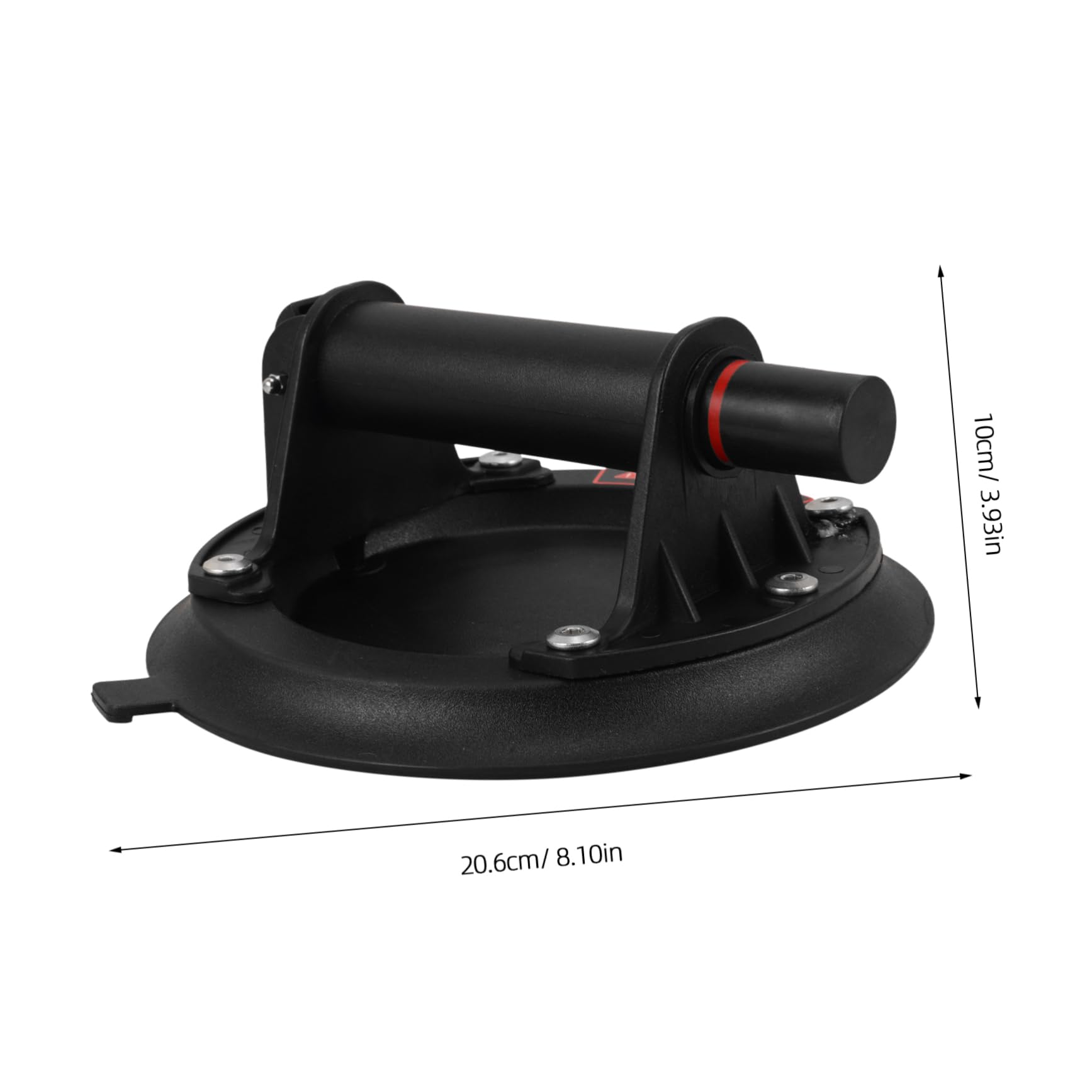 MUCKLILY Rubber Glass Sucker Vacuum Lifter Large Sucker for Heavy Duty Panel Lifting