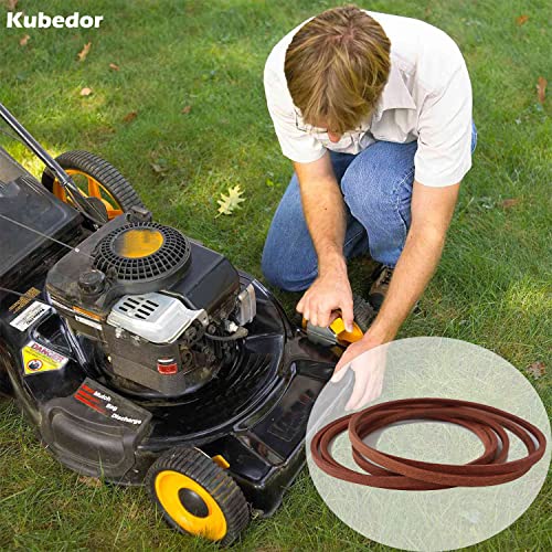 Kubedor KB-02 754-0467 Lawn Mower Drive Belt 5/8 Inchx91 Inch Made With Kevlar Replacement For Mtd Cub Cadet Troy Bilt 754-0467 954-0467A Ltx1040,Toro: 112-0301 thumb #5