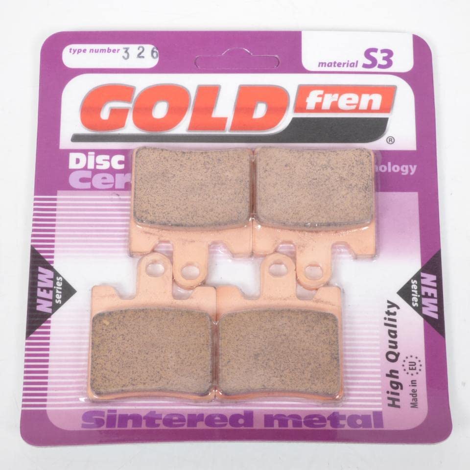 Plaquette de frein Gold Fren pour réparer le freinage avant de la FJR 1300