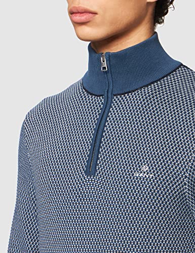 GANT D1 Pull Multicolor Texture Halfzip Homme - 3