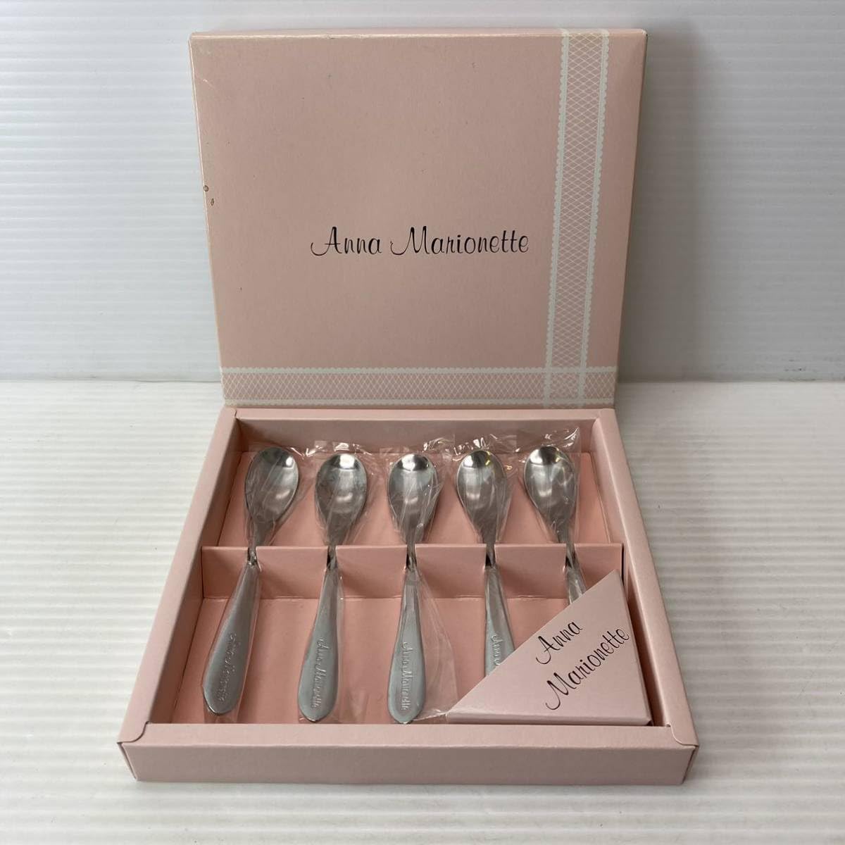 Amazon.co.jp: Anna Marionette ティースプーン 5本組 カトラリー