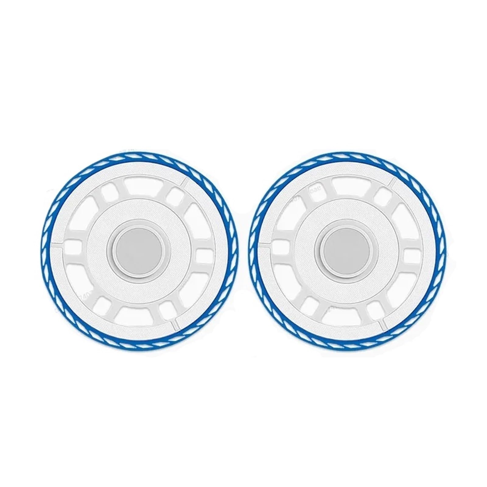 EEZII Vacuum Cleaner Accessories, Compatible For ECOVACS, T50 PRO OMNI / T50 AUTO / DDX67 Main Side Brush Filter Mop Cloth Dust Bag Parts(2 Mop Trays)