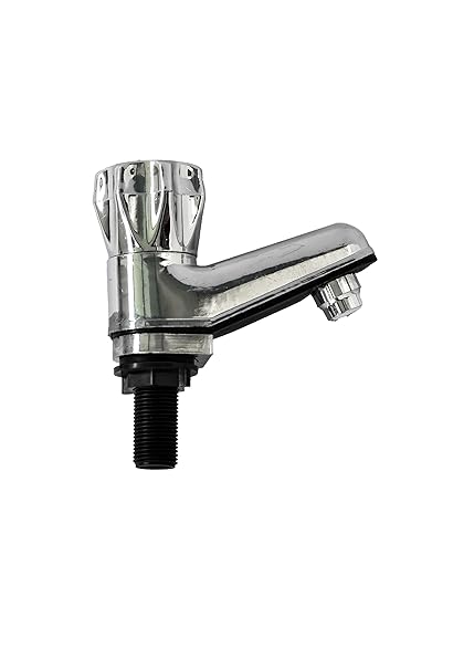 Wintex Pillar Cock Fitting Wash Basin Tap Home Kitchen Bathroom Tap for Wash Basin & Sink Tap Pilla (Deck Mount Installation Type)