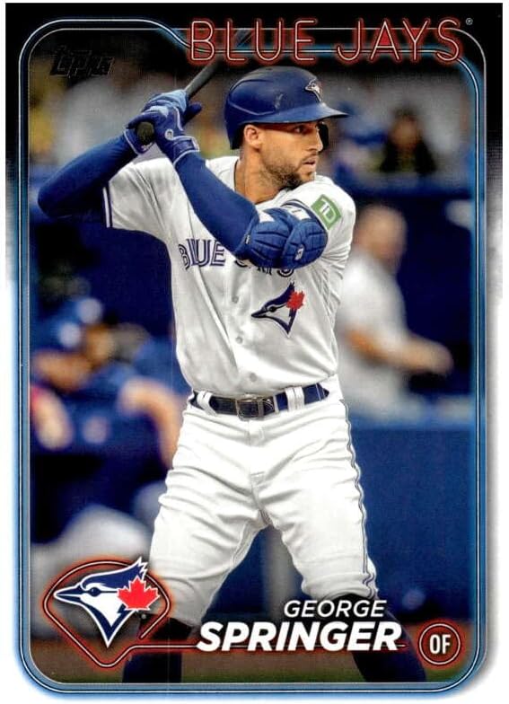 2024 Topps #72 George Springer NM-MT Toronto Blue Jays Baseball