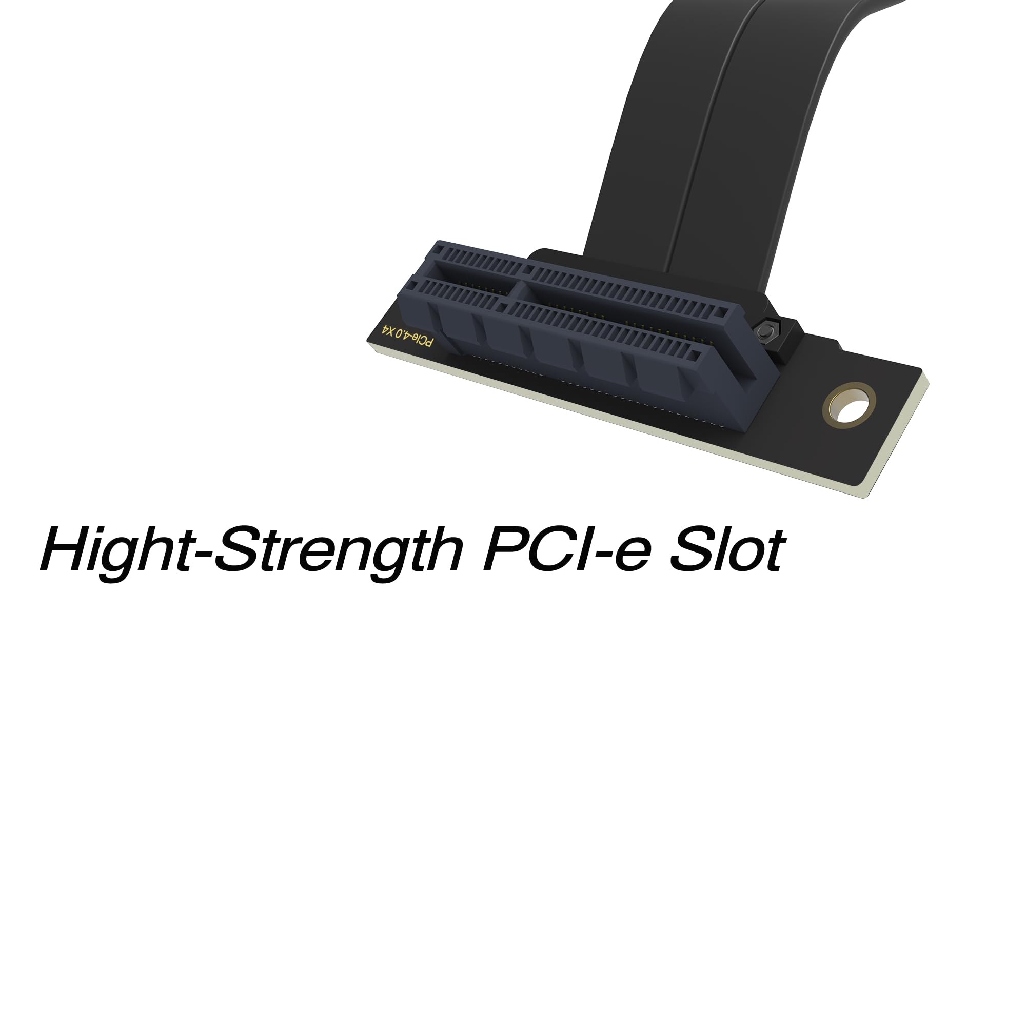 Amazon.co.jp: XRIKUI PCIe x4 4.0 ライザーケーブル、PCI-Express 4X