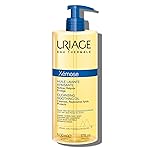 Uriage Xmose Cleansing Soothing Oil | Mild Foaming Nourishing Gel-in-oil, Face & Body, Fragrance & Soap-Free, 500 mL / 17 oz