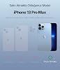 Transparent Case Compatible with Magsafe for Minesk iphone 13 Pro Max Crystal Clear Material Polycarbonate Back Part and Silicone Edges Wireless Wireless Charging Assisted Case Cover (13 Pro Max)