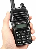 Rádio Comunicador Walkie Talkie Dual Band Profissional IP67 Alcance 10km com Fone de Ouvido Bateria Removível Longa Duração (2)