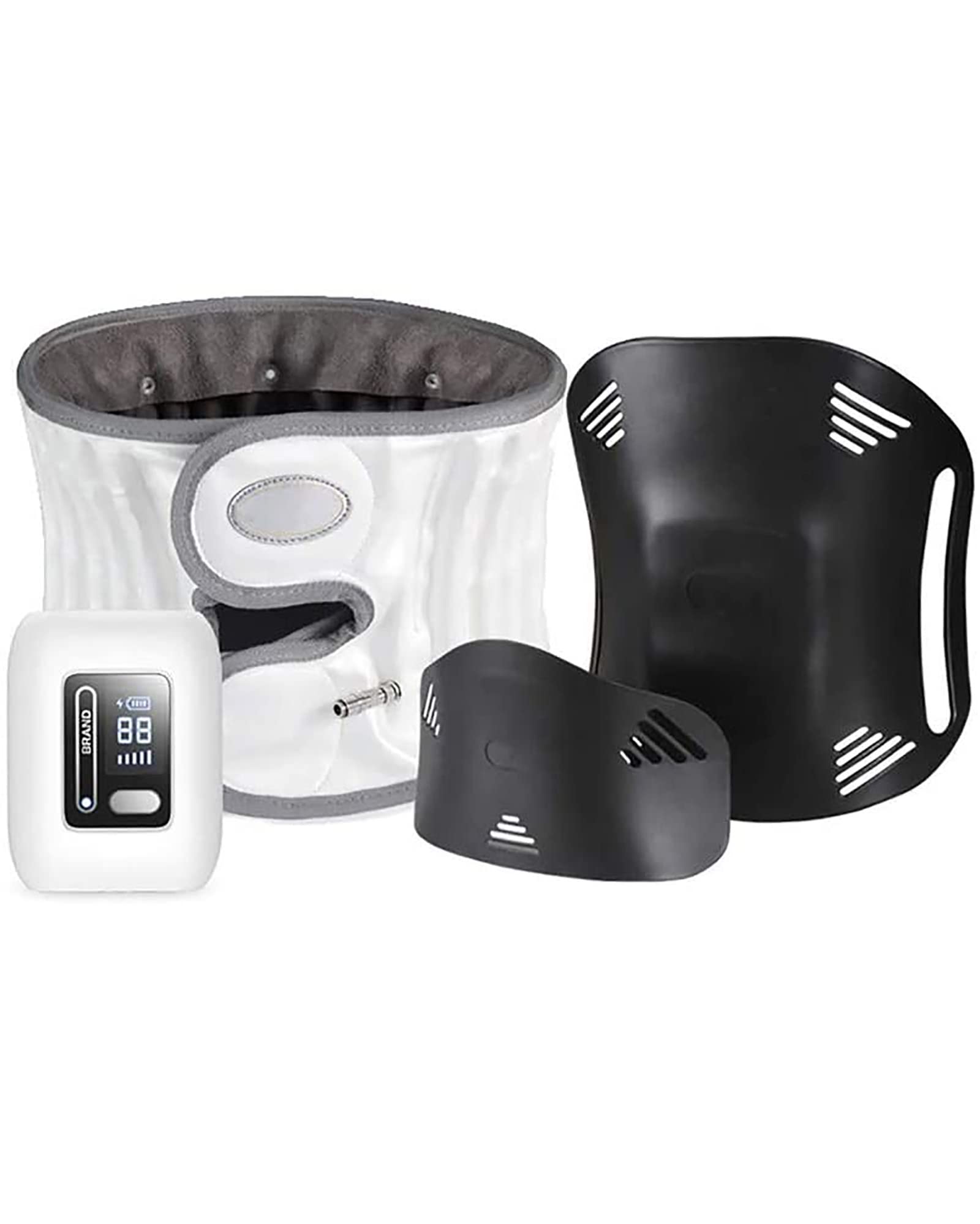 Cinturón De Soporte Lumbar con Inflado Automático, Cinturón De Descompresión Física para La Espalda, Dispositivo De Tracción De Aire Espinal, Corrector para Hernia De DIS,S