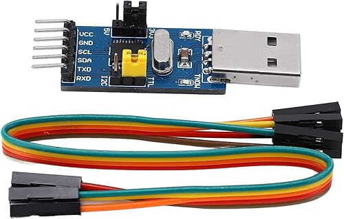 USB al módulo adaptador IIC, USB a IIC I2C UART convertidor módulo adaptador componentes electrónicos, USB a TTL adaptador de descarga serie