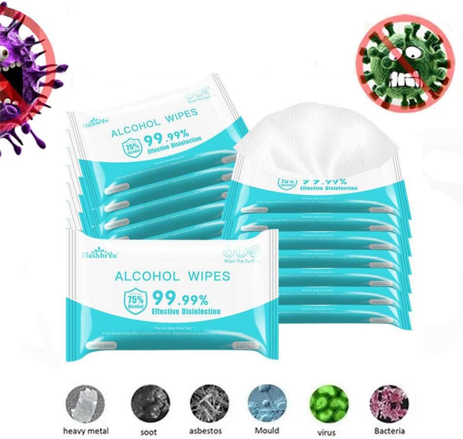 salviettine alcoliche per unghie