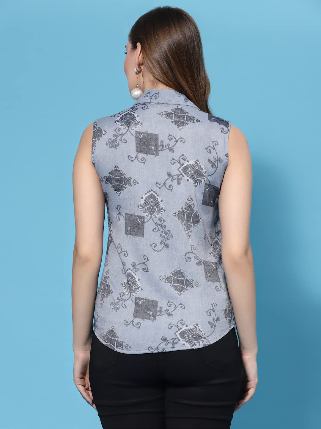 OOMPH! Bedrucktes Damen-Shirt, lockere Passform