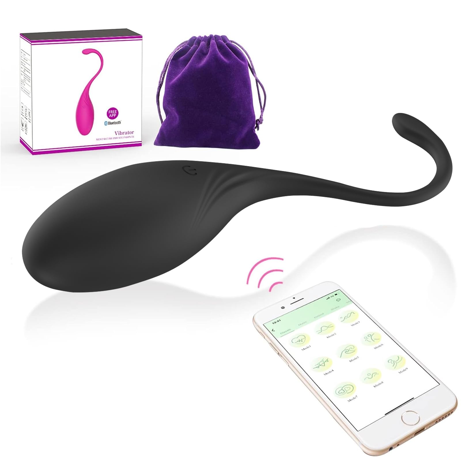 Kit de balles Kegel,renforcement du plancher pelvien pour femmes, entraîneur du plancher pelvien, raffermissement et renforcement du contrôle de la vessie, application mobile gratuite