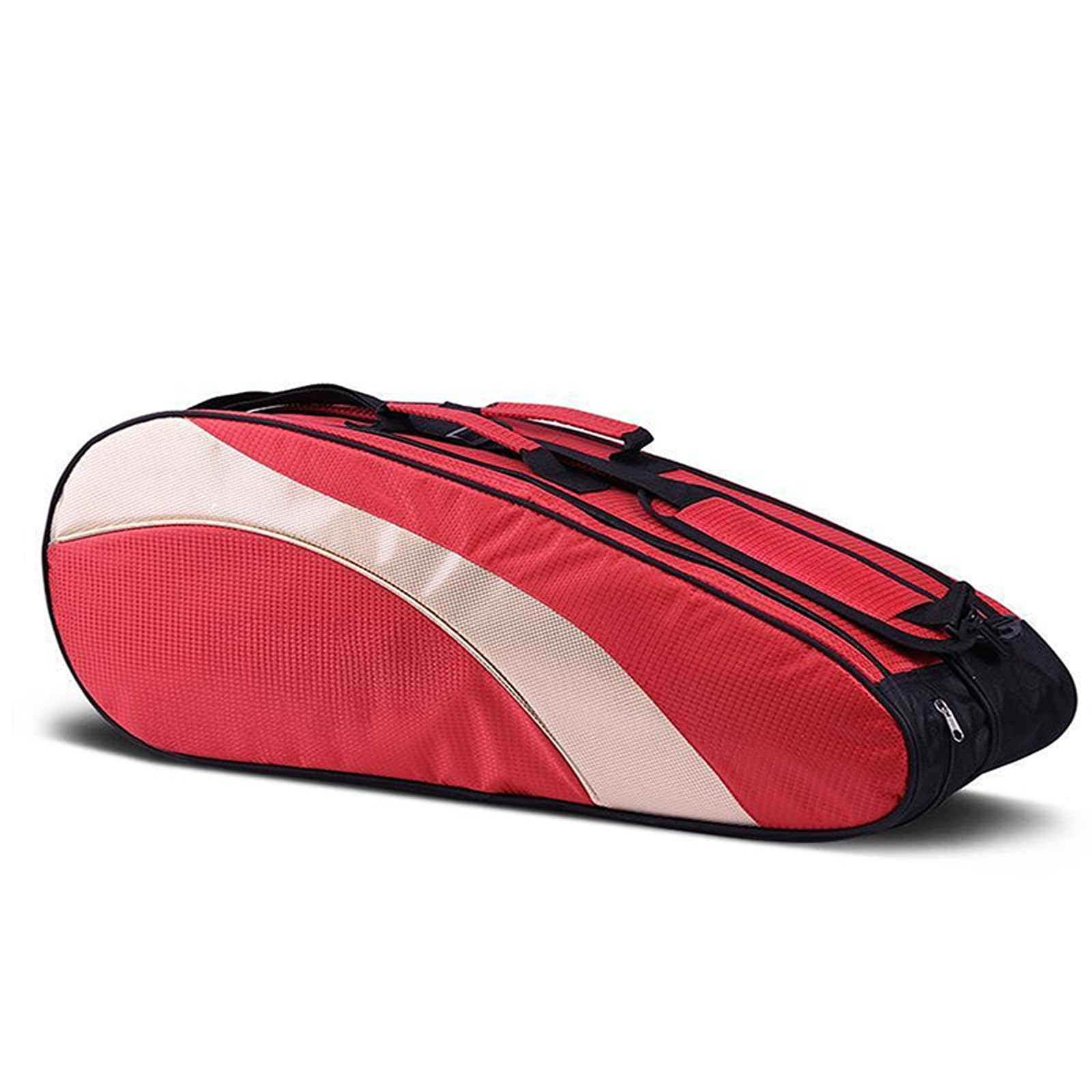 Bolsa de raqueta de bádminton con organizador de 3 a 6 raquetas de nieve, impermeable, bolsa de transporte de tenis portátil con almacenamiento de calzado, ropa, bolsa de hombro de gran