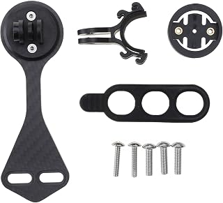 Apooke Bike Computer Stem Top Cap Mount Holder Replacement Road Mtb Cycling Meter Bracket Bike Handlebar Computer Mount