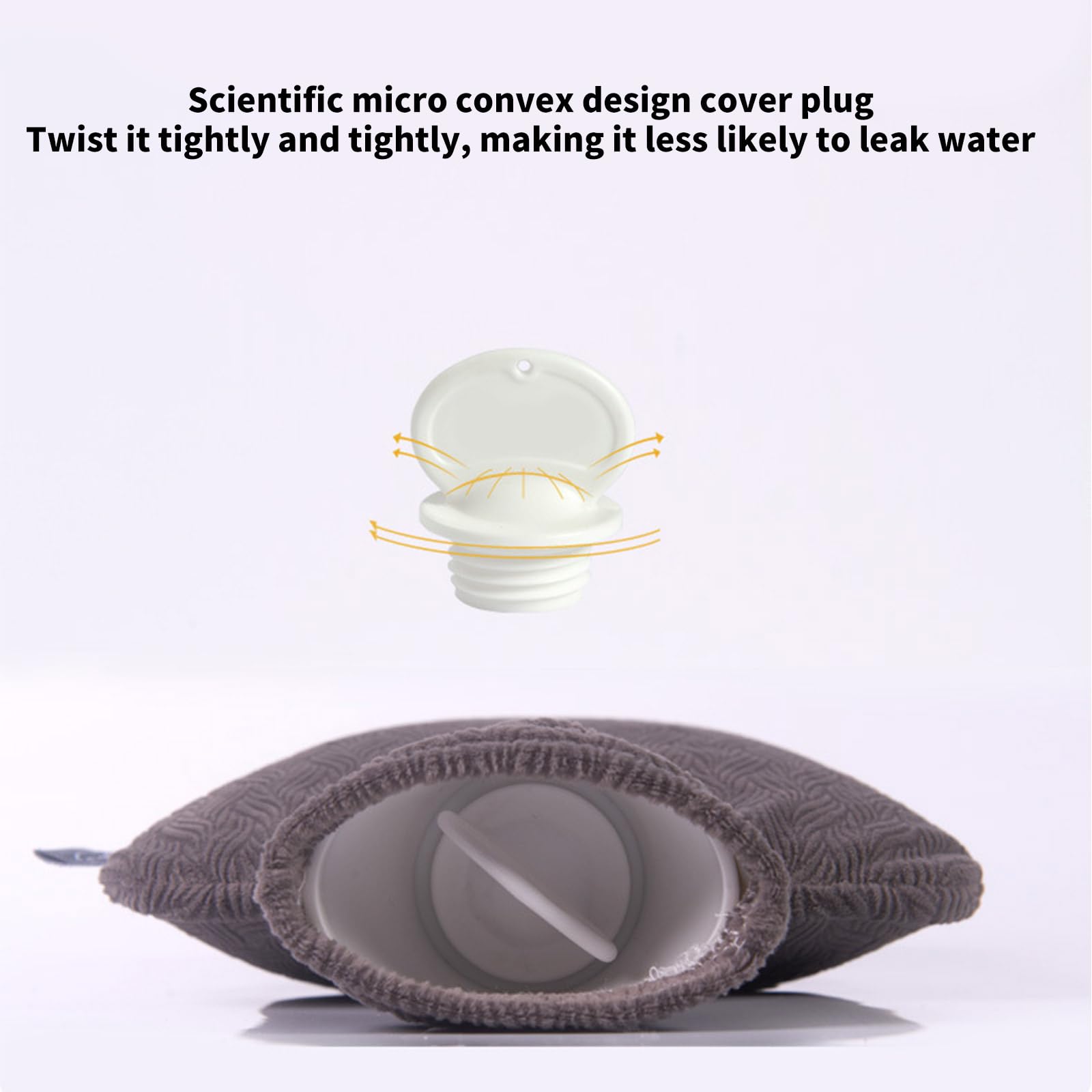 Bolsa de agua de alta capacidad, transferencia de calor rápida y PVC para alivio después del entrenamiento, bolsa de agua caliente para cama de oficina
