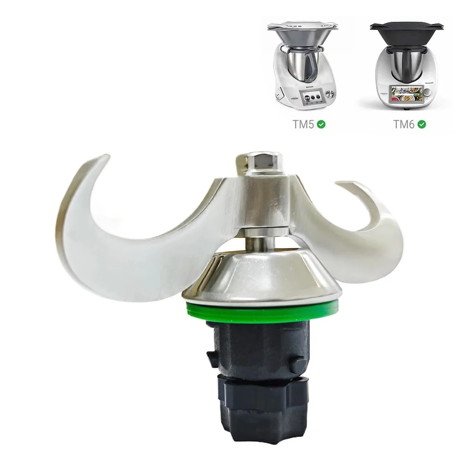 Genérico Cuchilla for amasar Compatible con Thermomix TM6 TM5