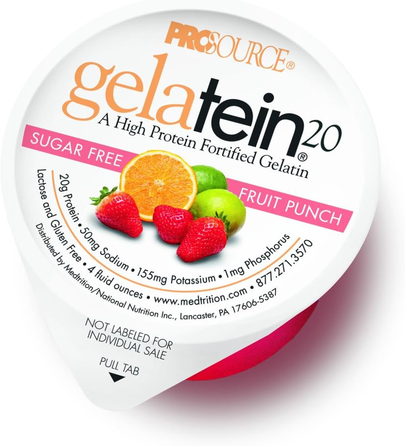 Medtrition | Gelatein 20 - Fruit Punch (12)