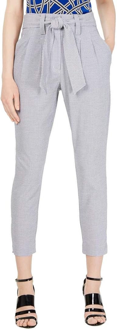 Amazon.com: CALVIN KLEIN Pantalones de vestir con estampado pequeño para  mujer : Ropa, Zapatos y Joyería