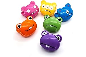 Kikkerland Monster Chip Clips, Pack of Six: Keep Your Snacks Fresh with Monstrous Style