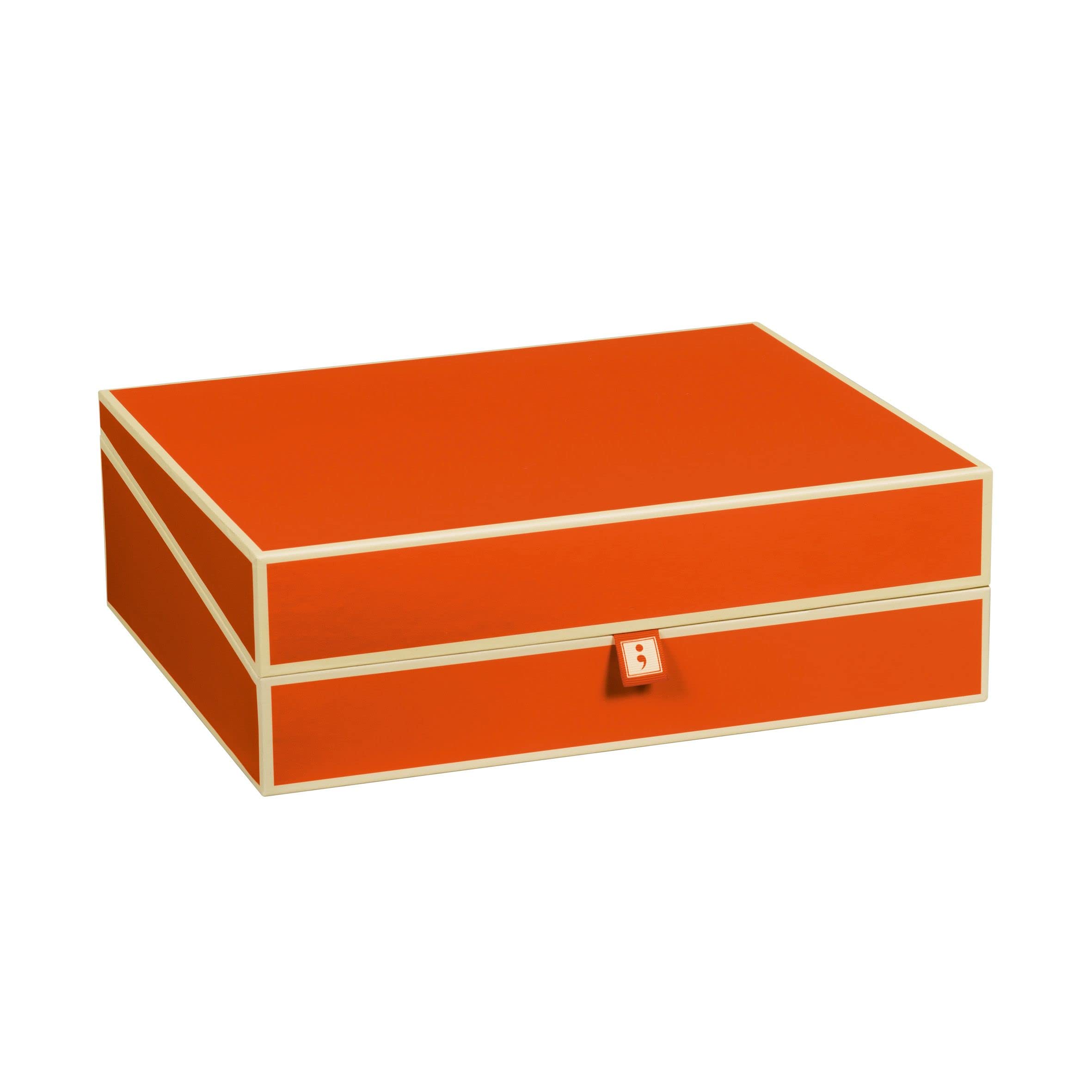 Semikolon 352588 Document box - Storage box for A4 documents - 31.5 x 26 x 10 cm - orange