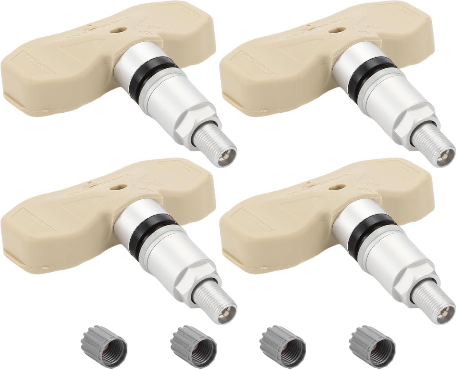 4Pcs Tire Pressure Sensor No.15114379 Tire Pressure Monitoring Sensor for GMC Sierra 1500 2005-2006