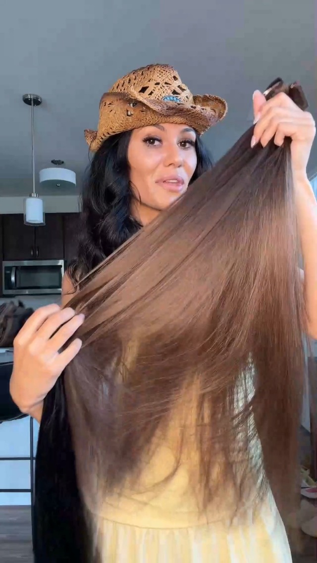 Amazon.com : Full Shine 28 Inch Clip in Hair Extensions Real Human