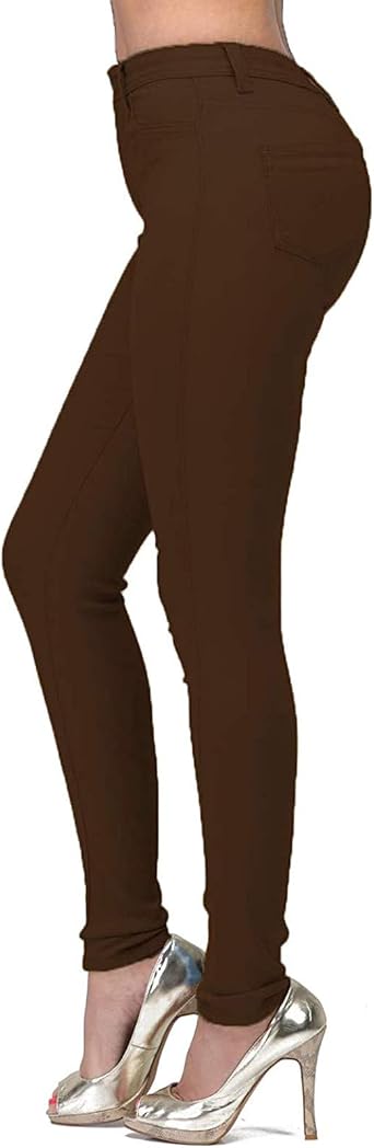 High Waisted Stretchy Skinny Jeans for Women Casual Sculpting Slim Fit Skinny Leg Pull on Jean Denim Jeans Legging