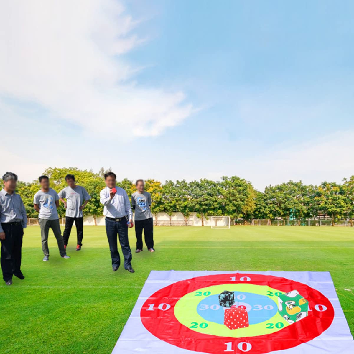 1 pz Outdoor Lancio Gioco Sandbag Target Board Divertente Giocattolo per Incoraggiare Sport Interazione Famiglia Design Leggero per Attività All'aperto