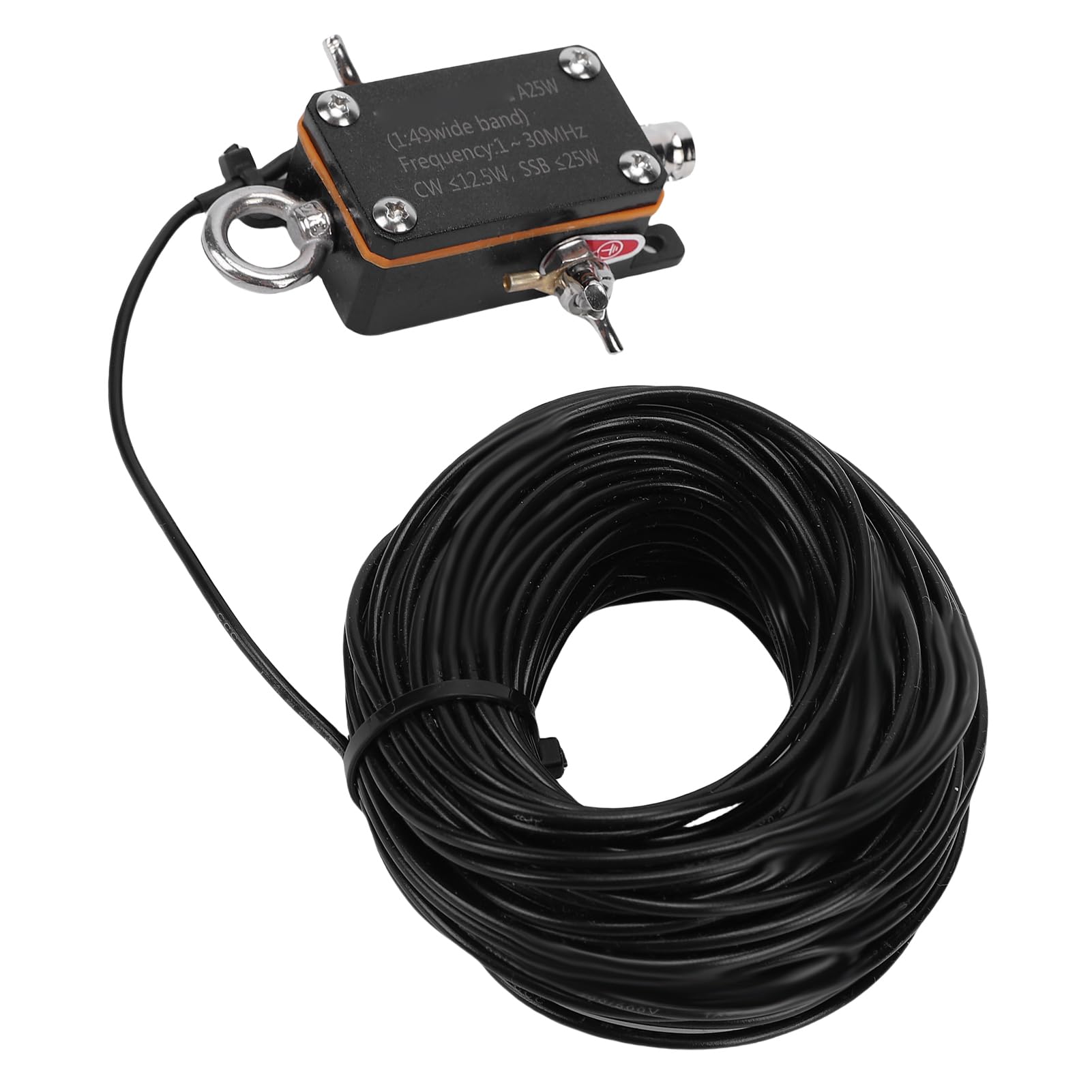 Fabater Antenne Radio Portatili Ad Onde Corte HF Alimentate con estremità Facili da Installare per gli Appassionati di Radio Materiale in PVC