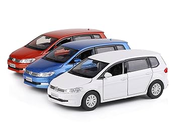 Volkswagen - フォルクスワーゲン　ゴルフトゥーラン　ミニカー フォルクスワーゲン GOLF トゥーラン 1/32 ミニカー 全3色
