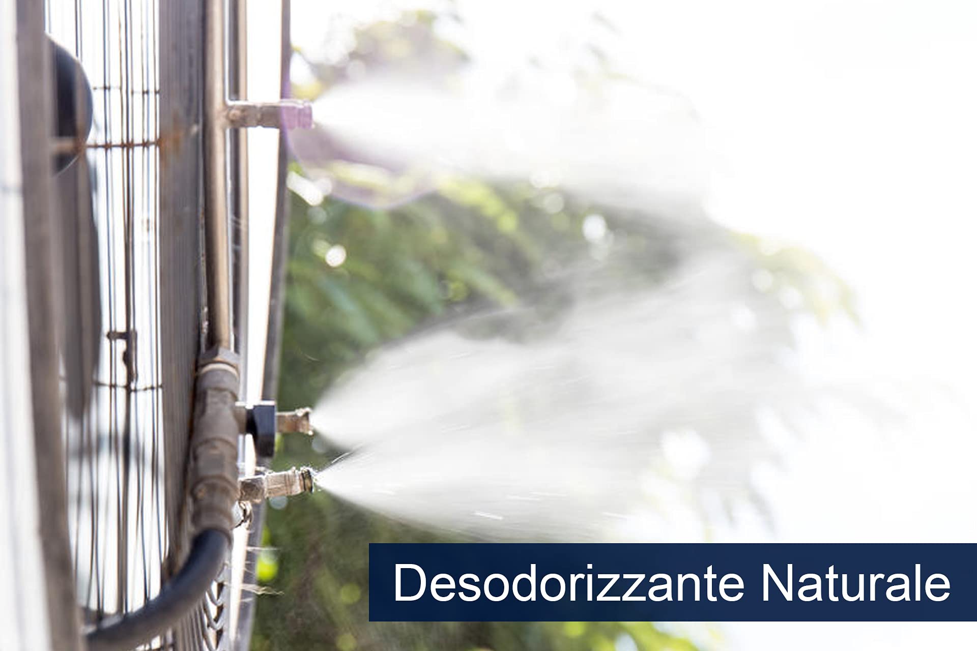 PIP Detergente Elimina Odori Deosan, Desodorizzante Naturale, Assorbiodori Professionale, Profumambiente, Naturale Mangiaodori, Ottimo nei Nebulizzatori, Flacone + Vaporizzatore