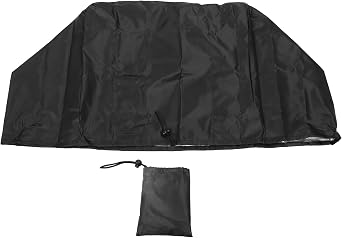 Pizza Oven Cover with Pocket Carry Handle, for Pizza Oven Accessories, Square 420D Silver Coated Dust Proof