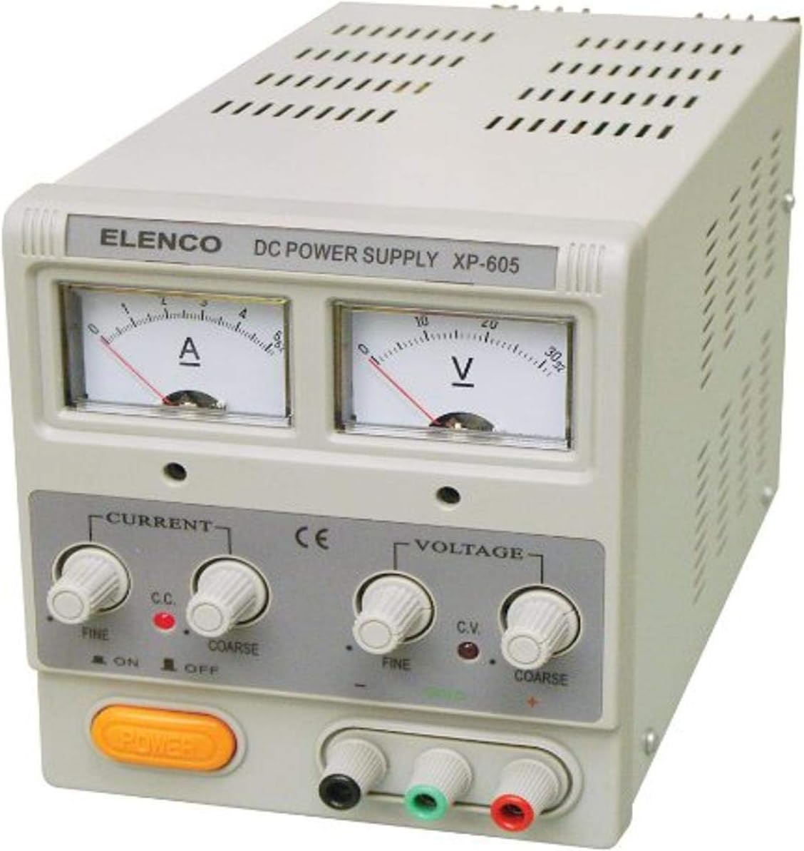Exclusive Discount 60% Price Elenco XP-605 Power Supply, 0-30VDC 5A Analog