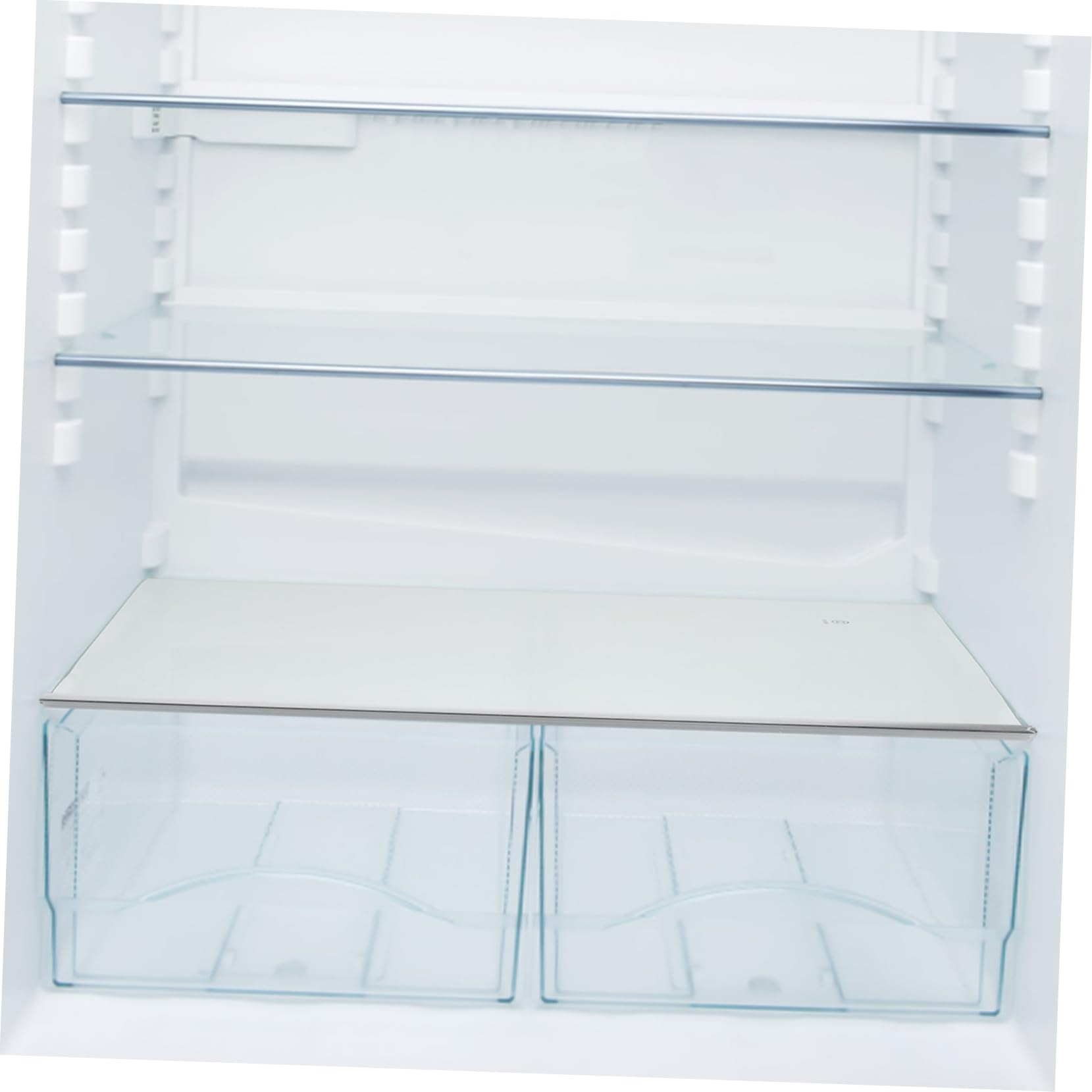 Happyyami Ripiano Divisorio per Frigorifero in Vetro Temperato Facile Installazione e Alta Capacità di Carico, per Cucina e Uso Domestico